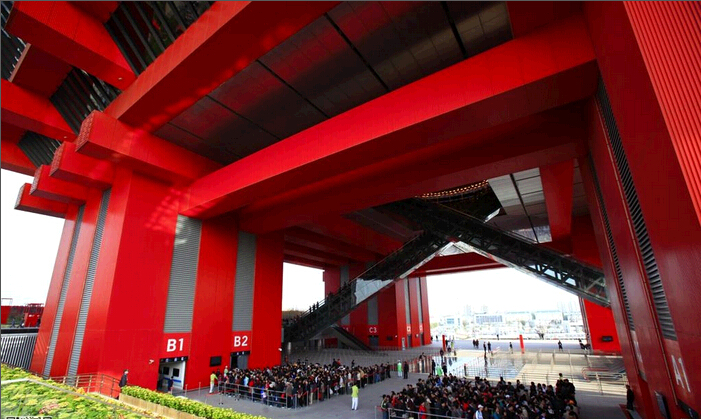 深圳展览设计分享上海世博会中国馆图片